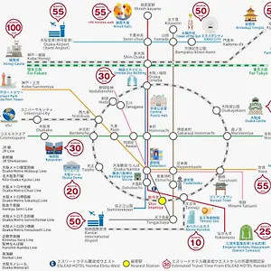 Takuto Namba Ebisu West Appartamento Osaka